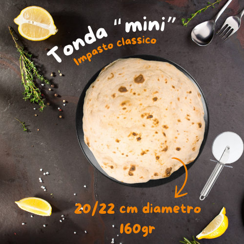 60pz | Tonda "mini" | impasto Classico