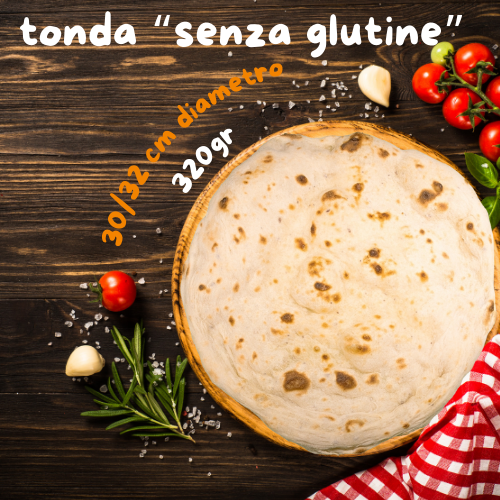 20pz | Pizza "Tonda" | Senza Glutine