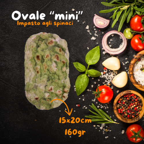 ovale mini - impasto agli spinaci